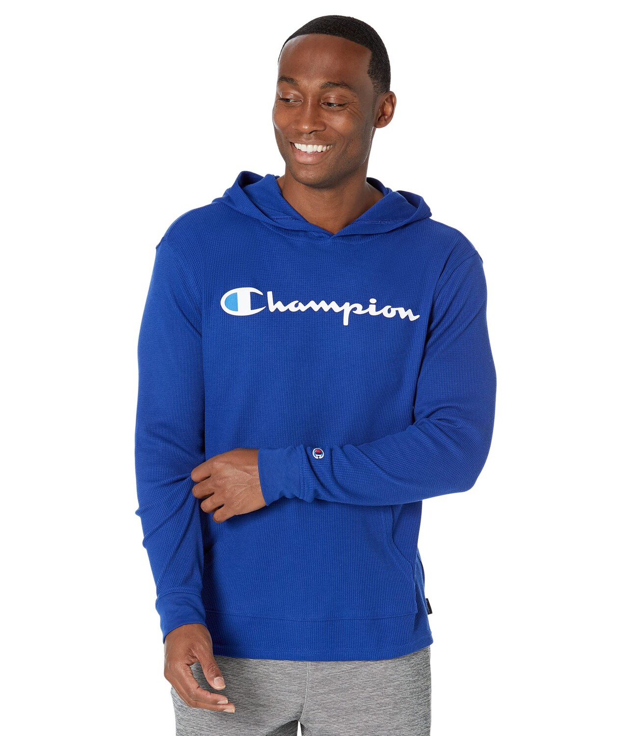 

Пуловер Champion, Waffle Pullover Hoodie, Синий, Пуловер Champion, Waffle Pullover Hoodie