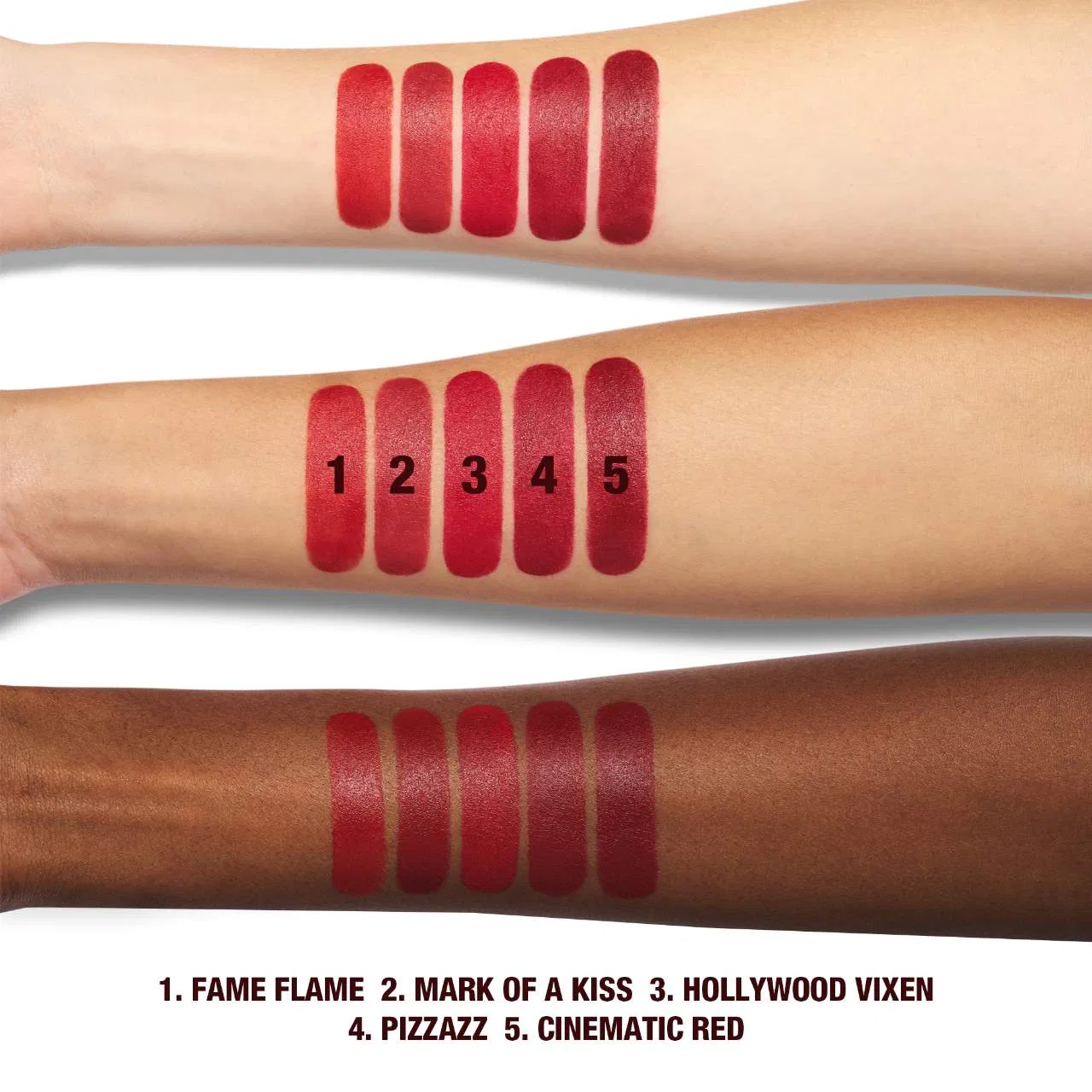 Матовая помада 3.4 г с антиоксидантами Charlotte Tilbury, Hollywood Vixen — фото 3