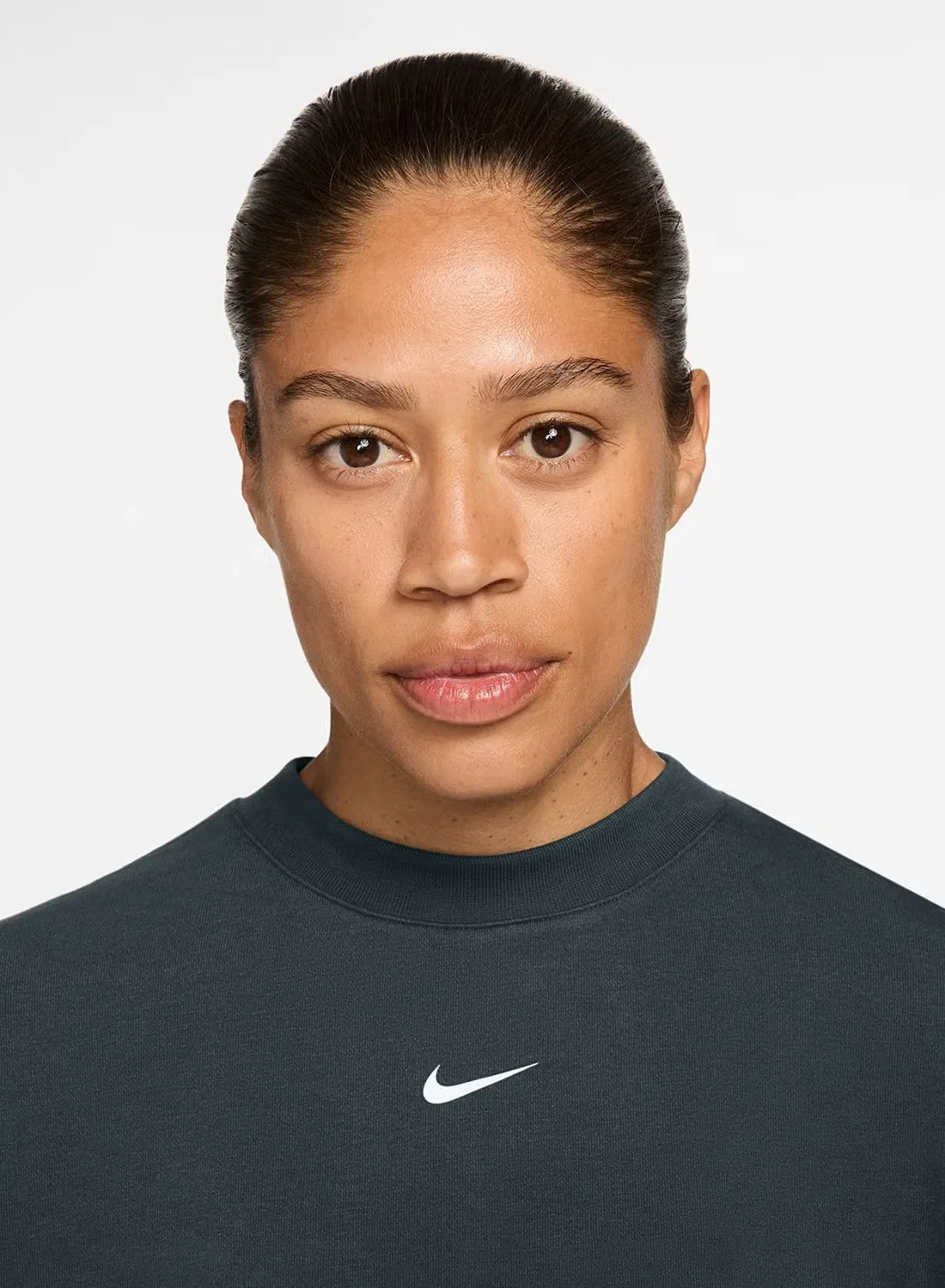 Свитшот с графическим принтом Pro Dri-Fit Nike, морской водоросли — фото 3