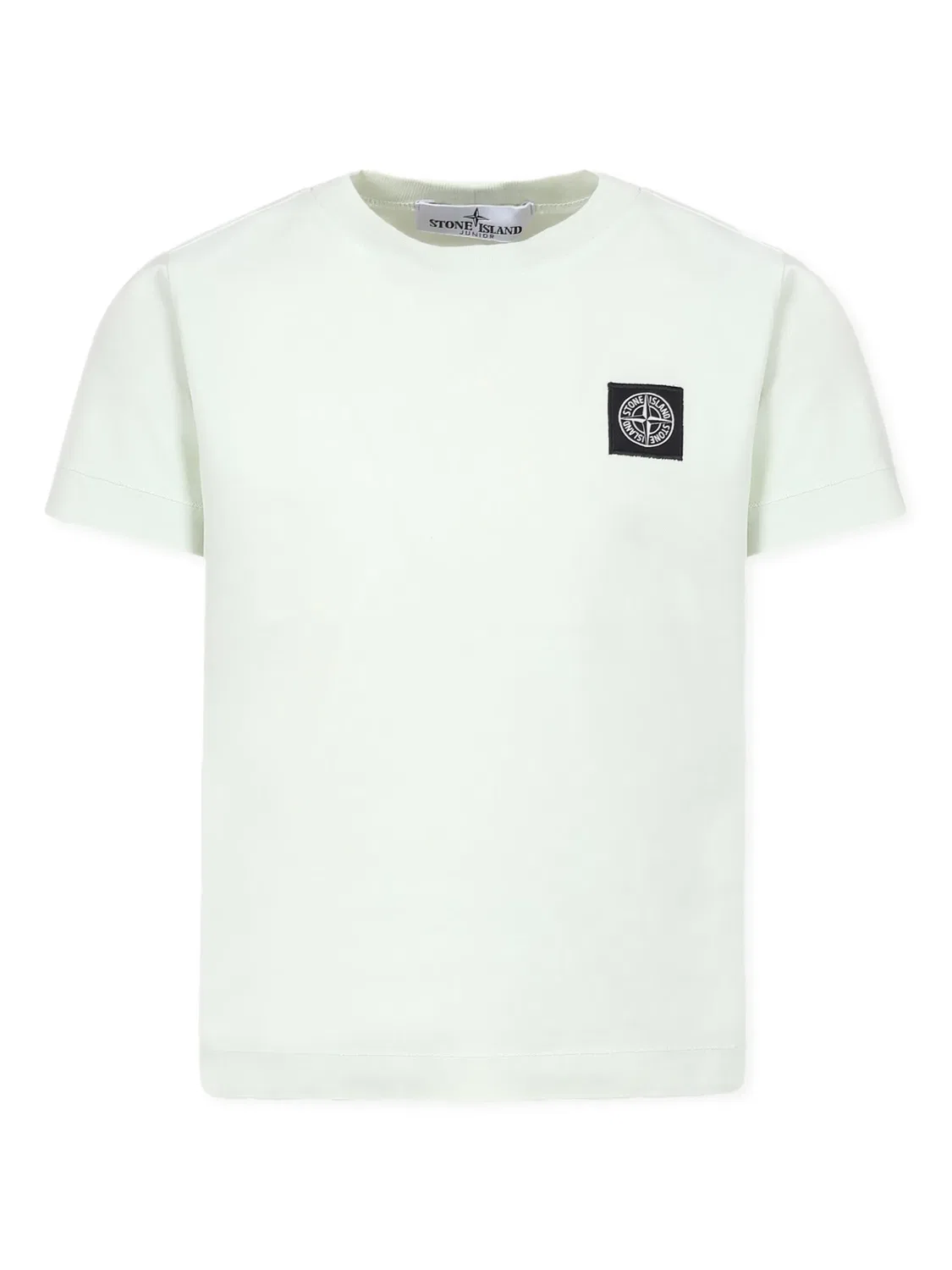Футболка с компасным логотипом Stone Island, мятно-зеленый