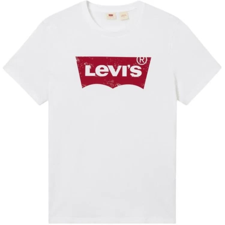 Футболка с круглым вырезом, унисекс, Levis, White Shopping Bag — фото 3