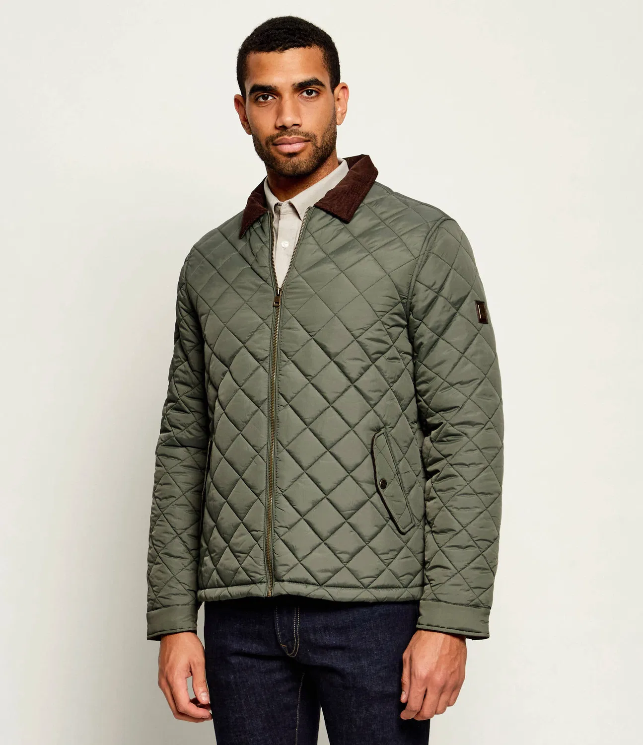 Куртка Diamond Quilt U.S. Polo Assn., Verde