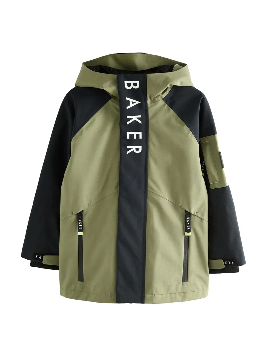 Куртка Baker by Ted Baker Between-Season Jacket оливкового цвета