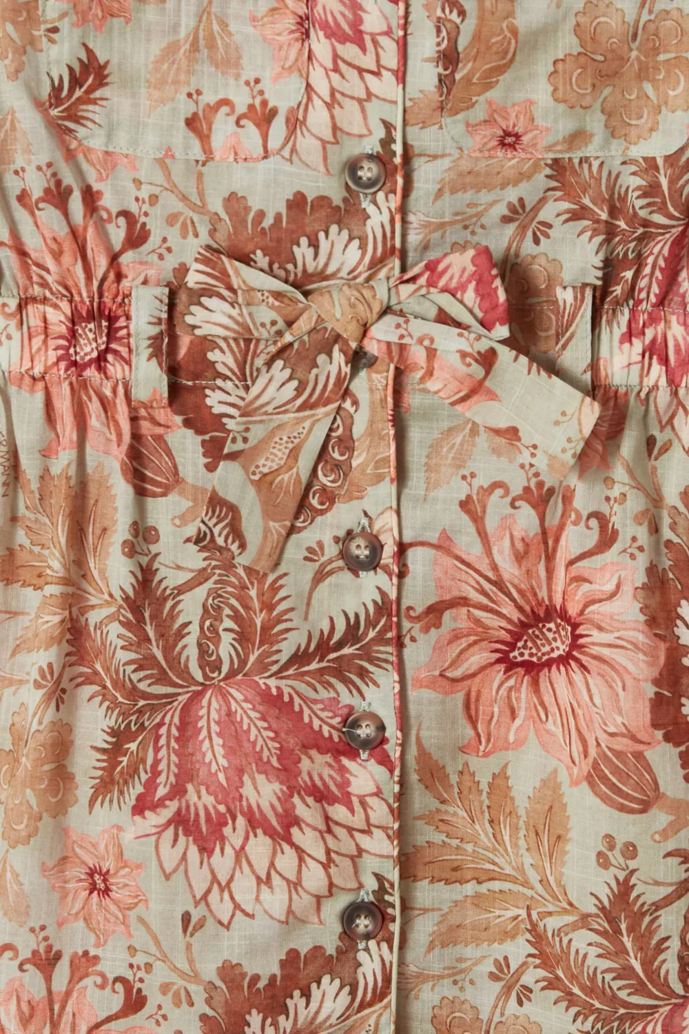 Платье хлопковое Daylight Utility Zimmermann — фото 3