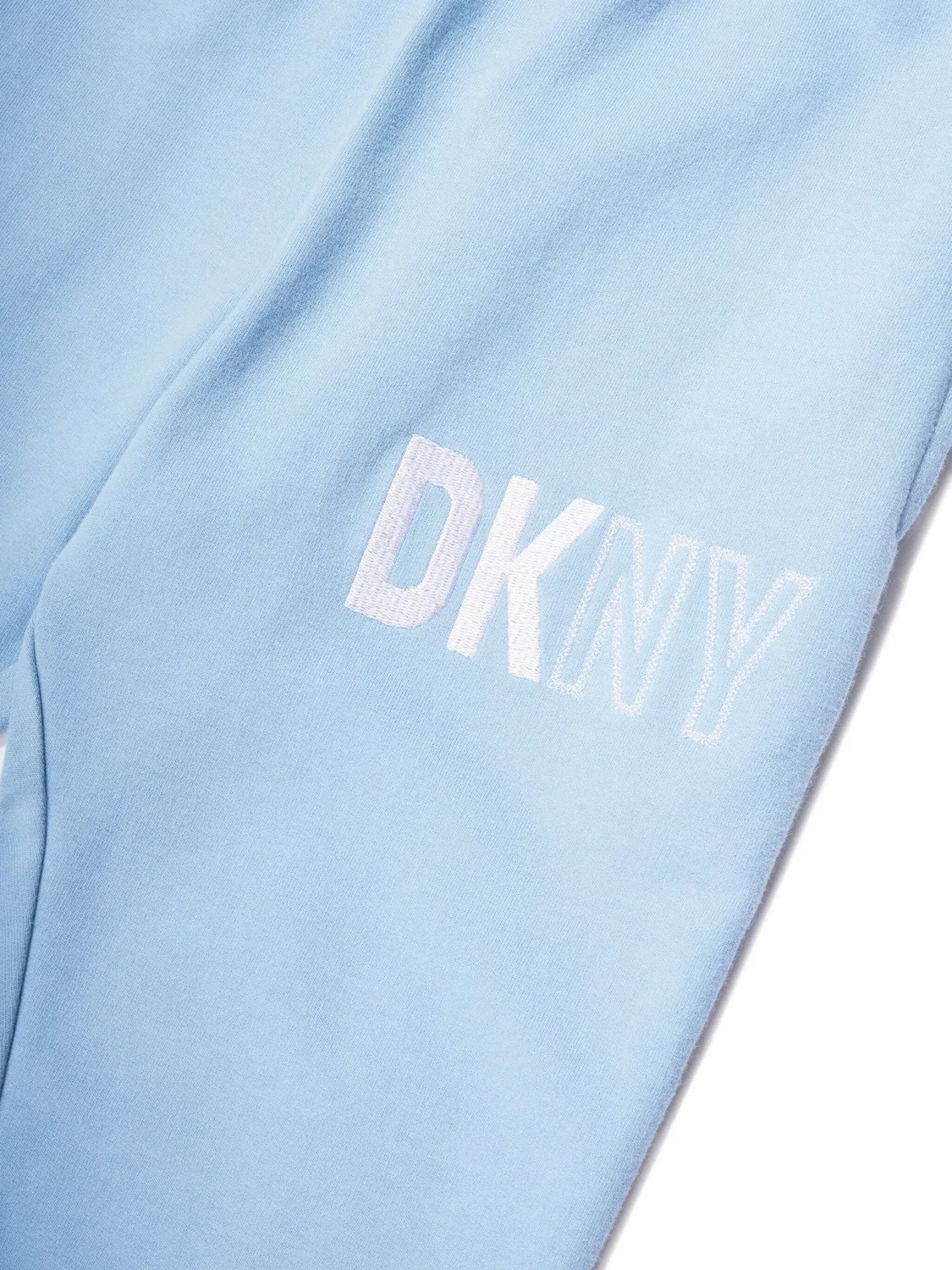 Трековые штаны с логотипом DKNY, светло-синий — фото 2