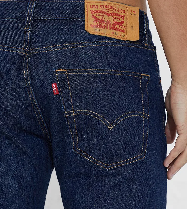 Джинсы прямые Original Fit Levi'S, темно-синий — фото 3
