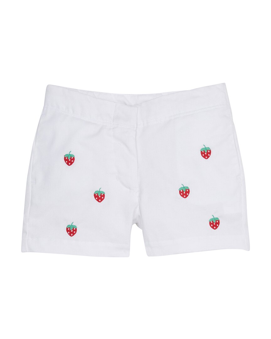 

Короткие английские шорты с вышивкой LITTLE ENGLISH, красный