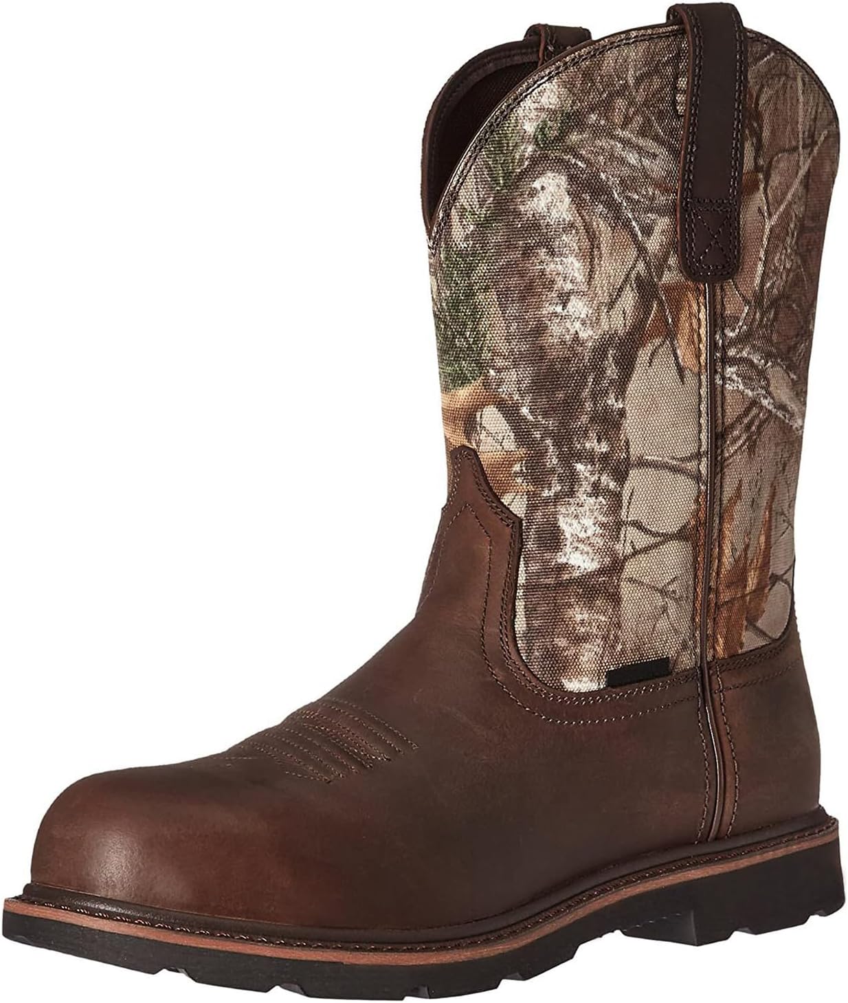 

Мужские ковбойские ботинки ADMLZQQ с круглым носком, с вышивкой, вестерн, традиционные сельские ботинки, прочные ботинки, Stamp Duty