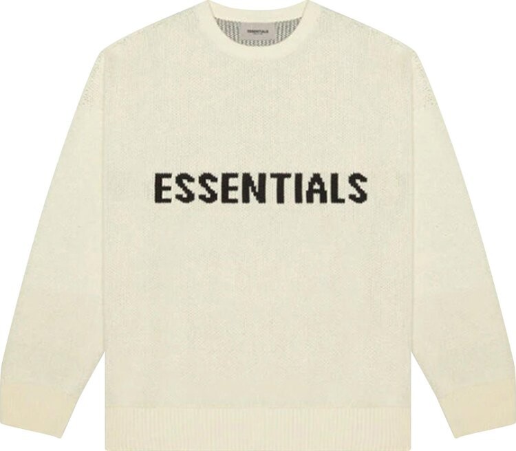 

Свитер Fear of God Essentials Knit Sweater 'Cream', кремовый