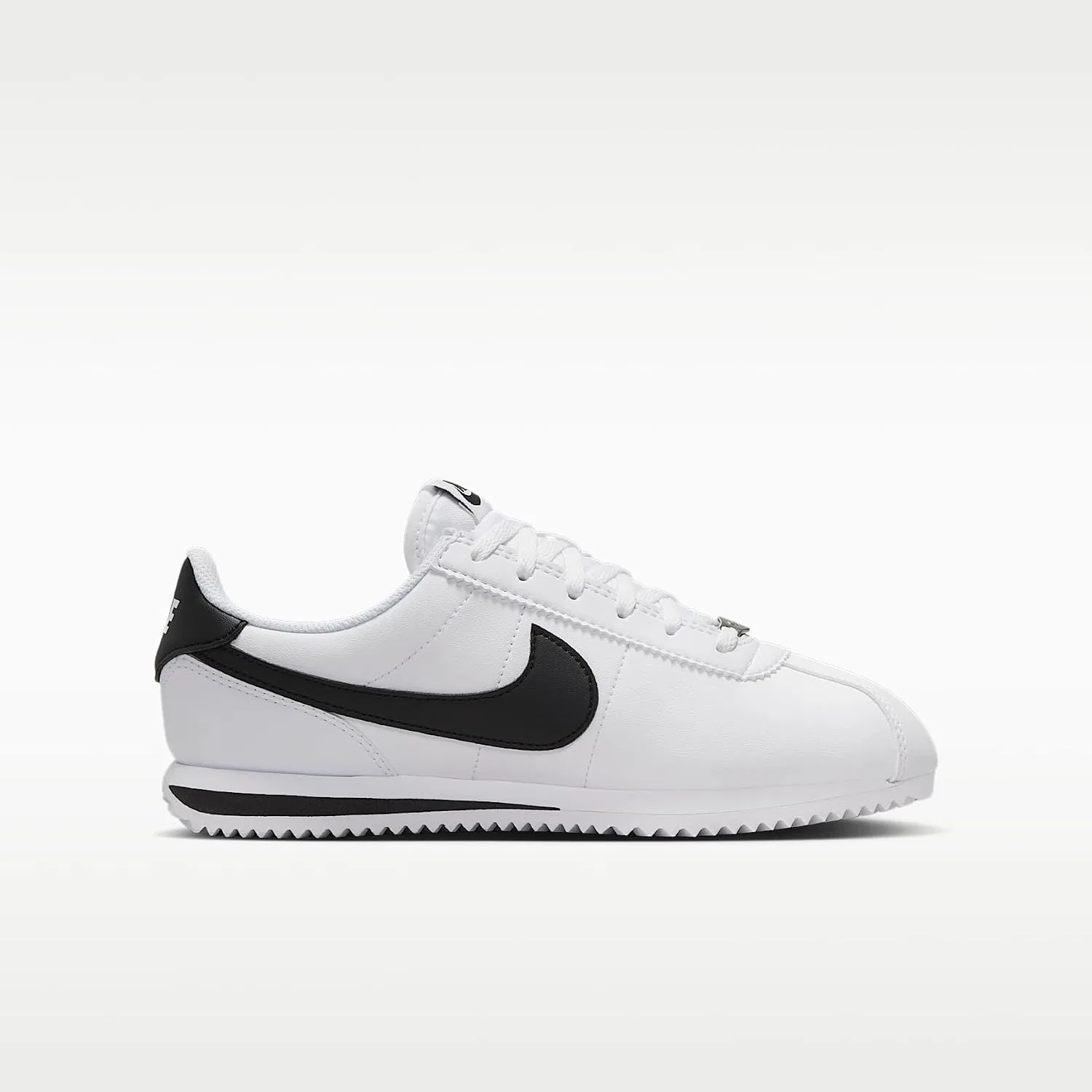 Детские кроссовки для девочек Nike Cortez Junior Shoes, White/Black — фото 3