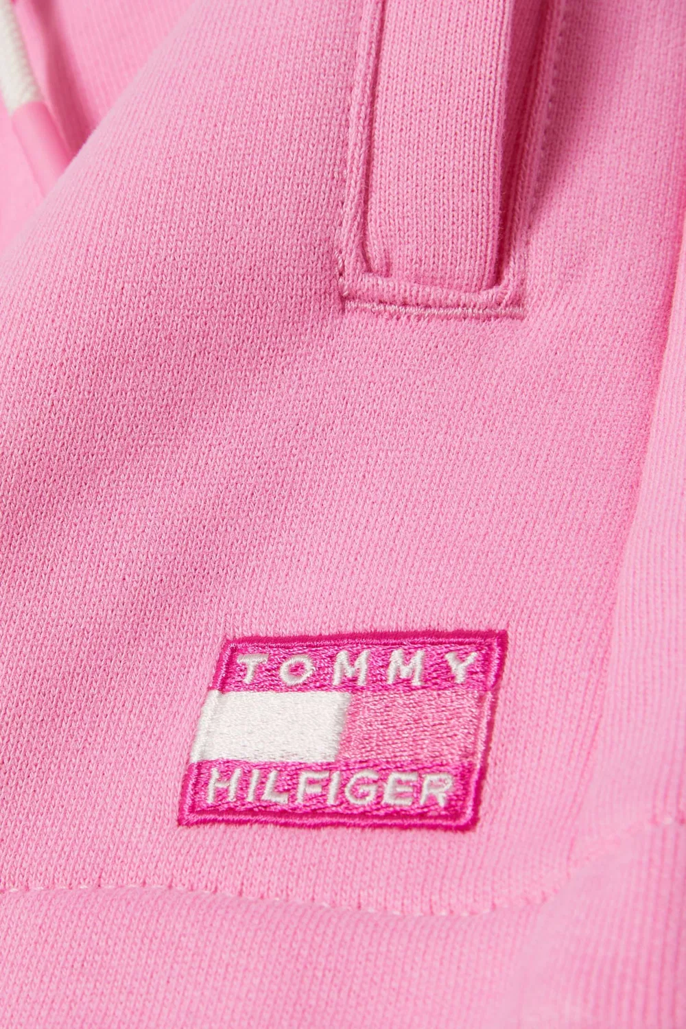 Шорты с принтом флага Tommy Hilfiger, розовый — фото 3
