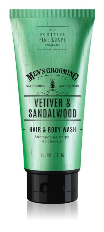 

Гель для мытья тела и волос для мужчин Scottish Fine Soaps Men’s Grooming Vetiver & Sandalwood