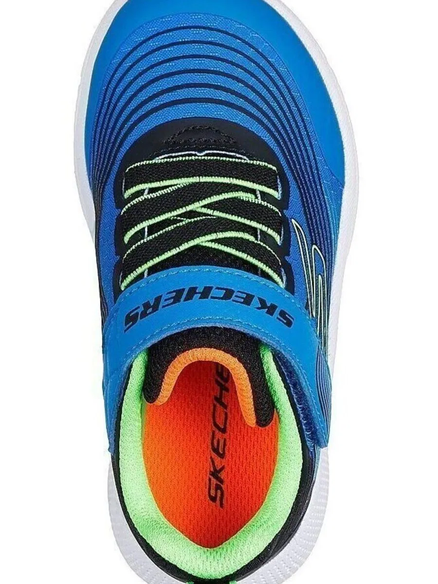 Спортивные кроссовки SKECHERS 'Microspec Advance' синего цвета — фото 3