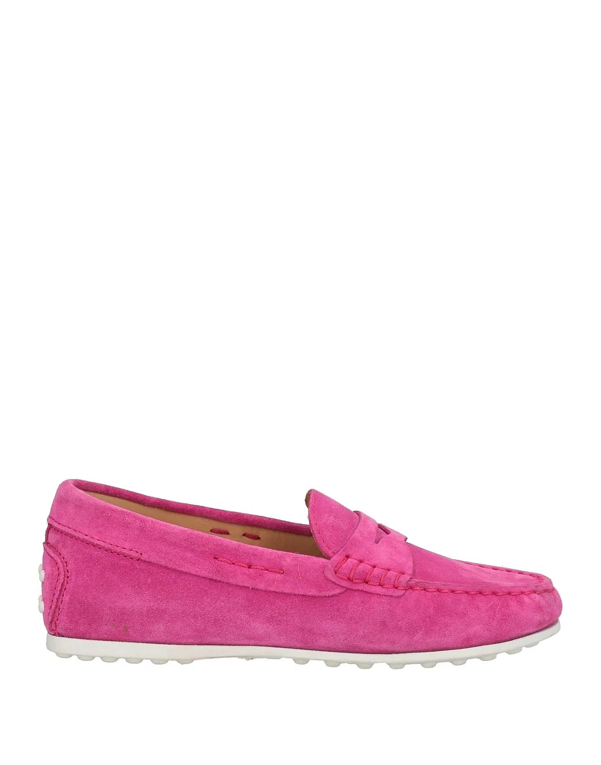 Детские лоферы для мальчиков из замши Tod'S, фуксия