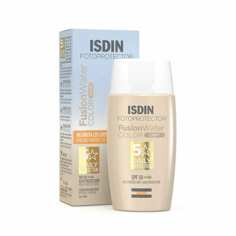 Санскрин Fotoprotector Spf50 Light Isdin, прозрачный