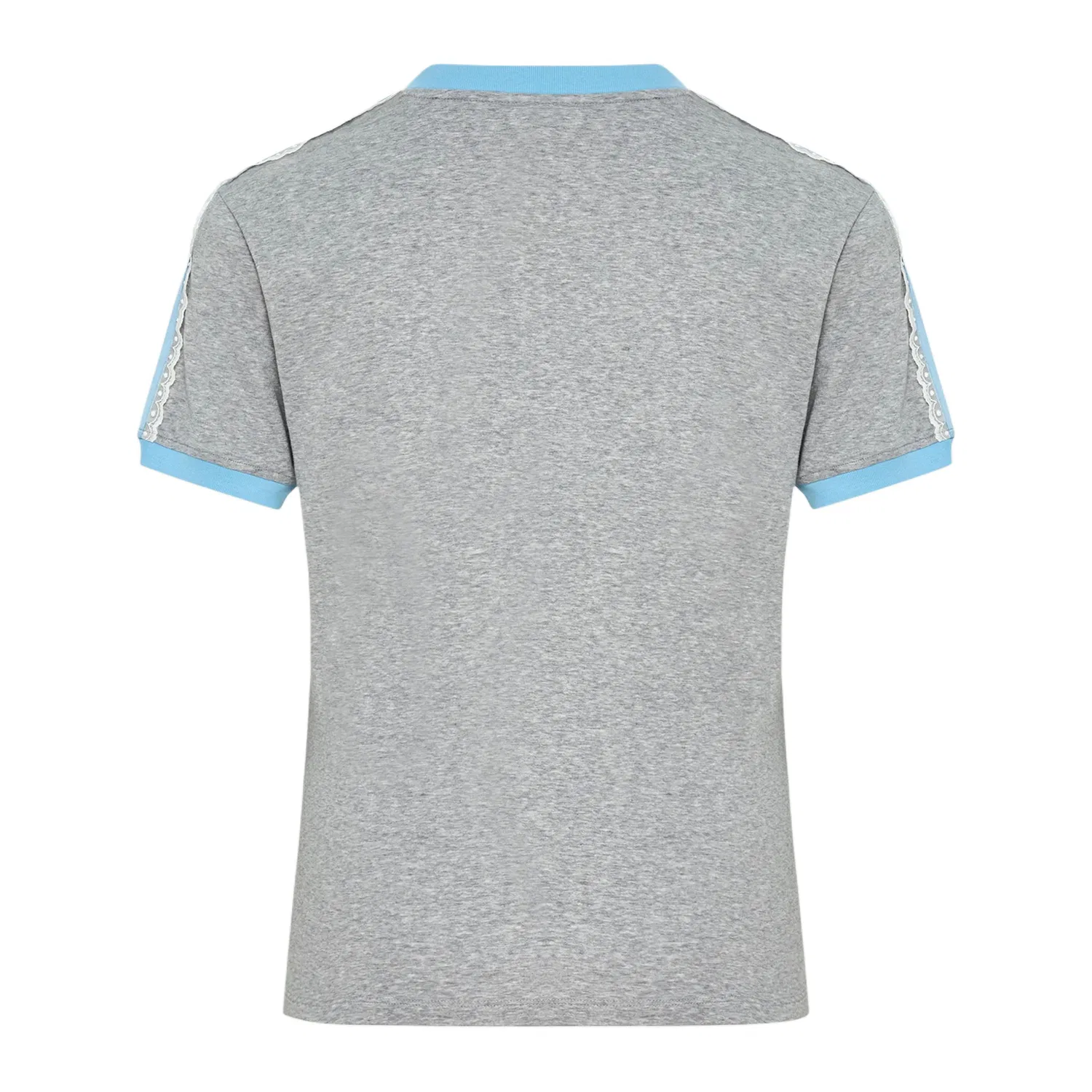 Женская футболка с круглым вырезом Medium Heather Gray Adidas Originals, Medium Heather Gray — фото 3