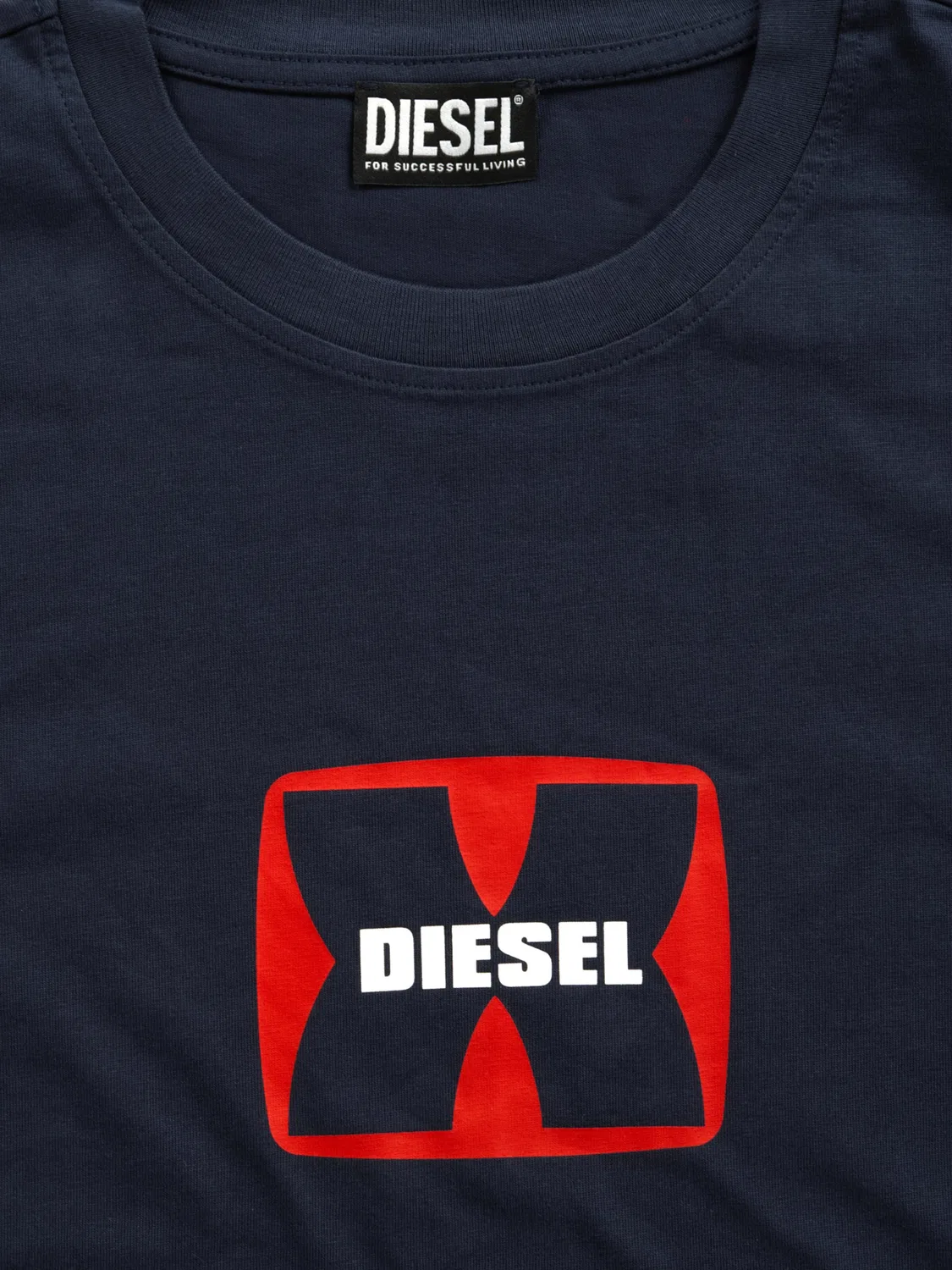 Рубашка Diesel T-DIEGOR-K47 темно-синего цвета — фото 2
