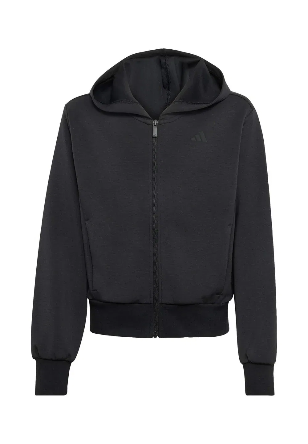 Детская толстовка Adidas на молнии - спортивная куртка-худи Adidas Sportswear, Black