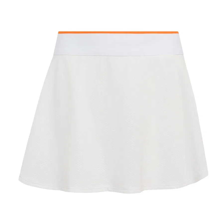 Спортивные брюки ADIDAS PERFORMANCE Regular Workout Pants 'TENNIS CLIMACOOL PRINT SKIRT' белого цвета