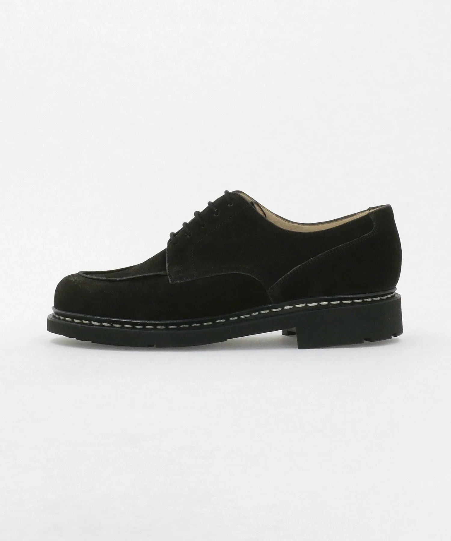 Нубуковый шамбор / Nubuck Chambord / Обувь United Arrows, Black