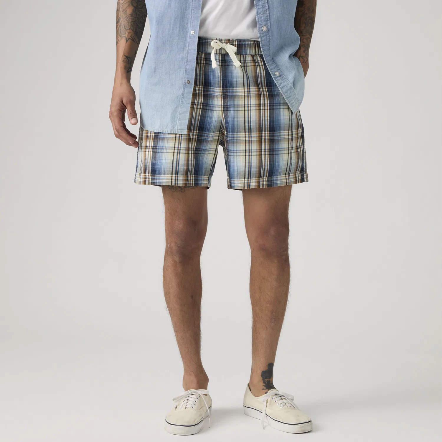 Удобные мужские шорты длиной 6 дюймов Levi's, Multi-Color — фото 2