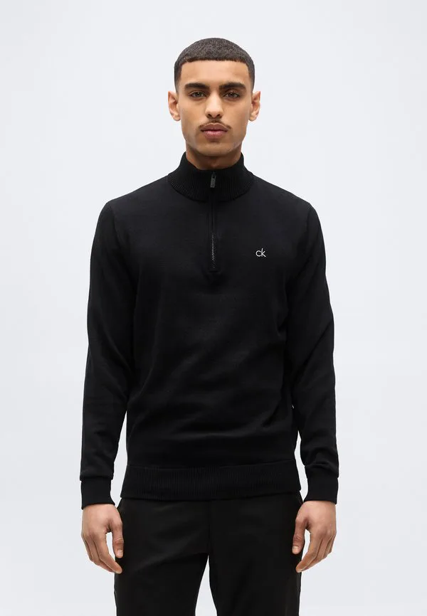Свитер-Джемпер avenue с половинной молнией Calvin Klein Golf, Black
