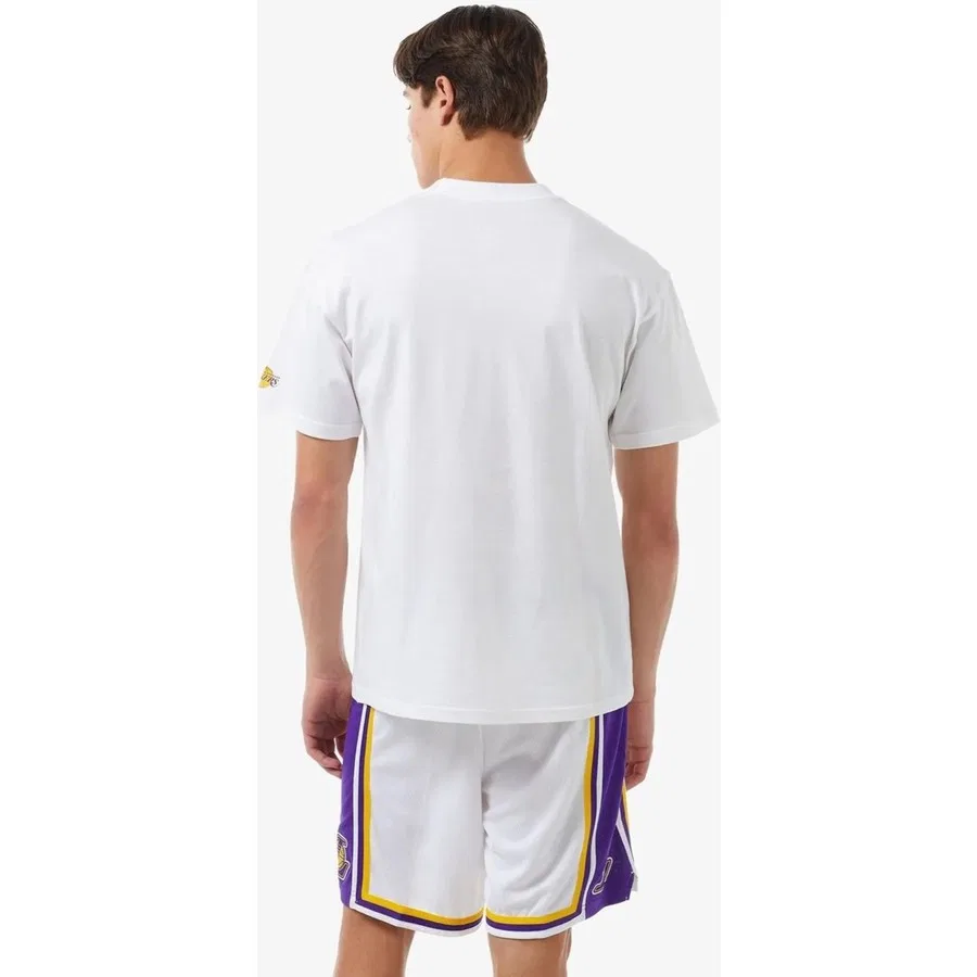 Футболка с графическим принтом Jordan Los Angeles Lakers Courtside Statement Edition Nike, Белый — фото 2