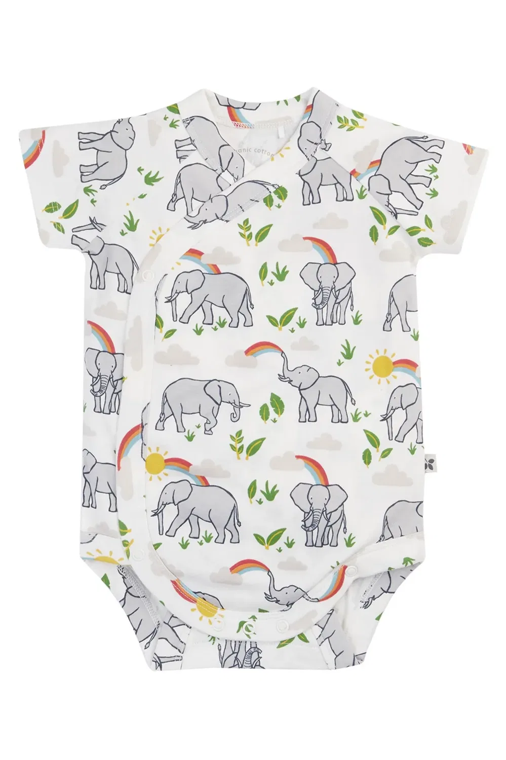 Детский комплект боди Shay Summer Frugi, White — фото 3