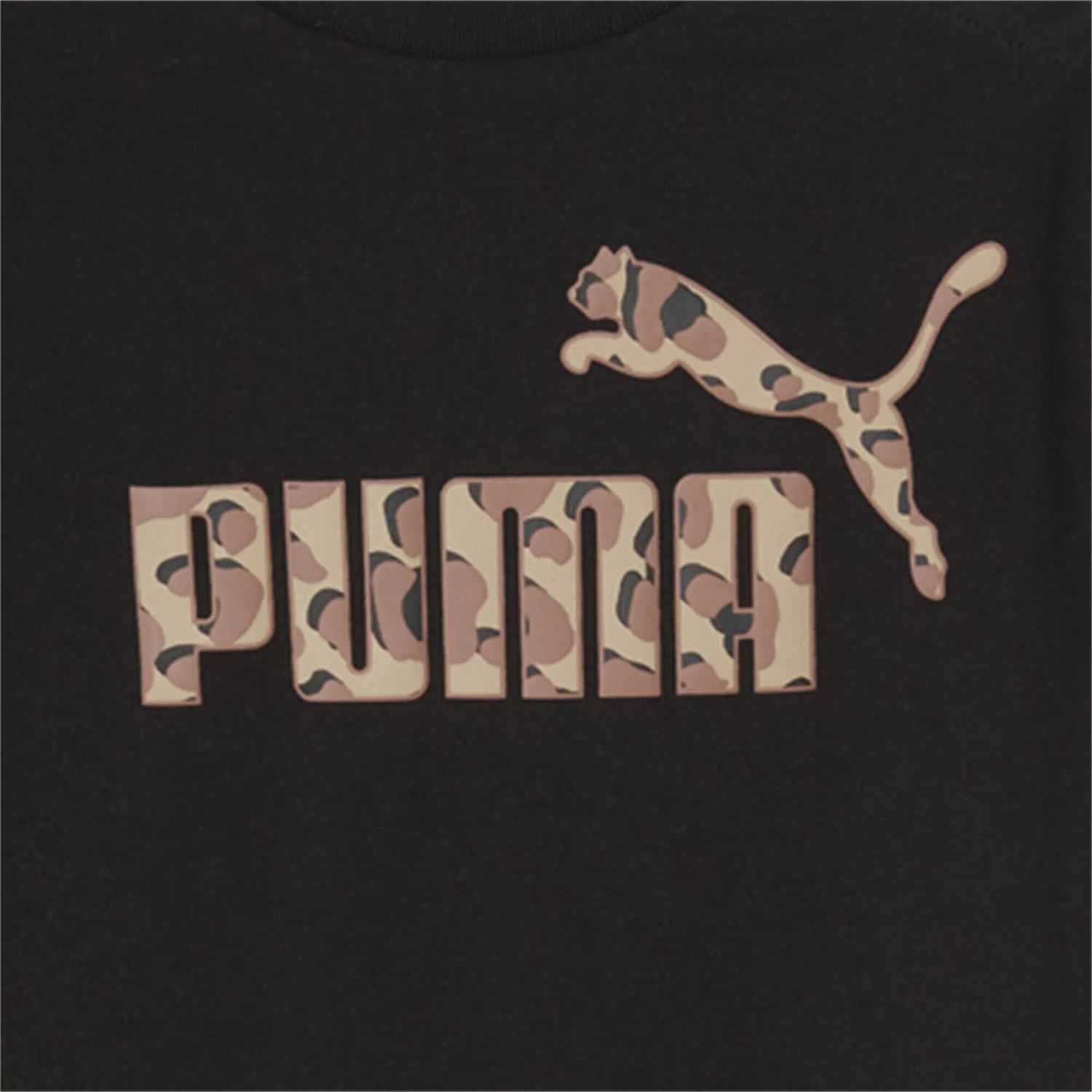 Детский комплект из футболки и леггинсов с принтом Animal Minicats Puma, Schwarz — фото 3