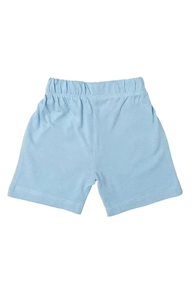 Детские шорты для мальчиков хлопковые с принтом Pierre Cardin, A.Blue — фото 3