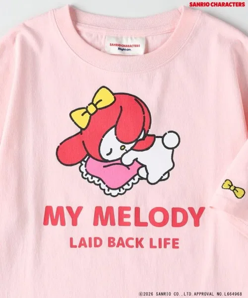 Детская футболка с принтом Sanrio Characters Right-on, LILAC — фото 3
