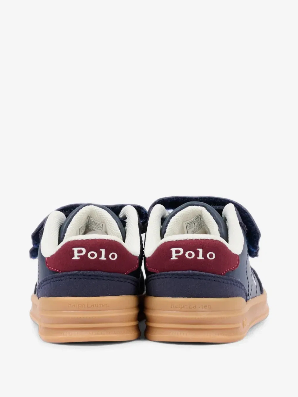 Кроссовки с вышивкой логотипа POLO RALPH LAUREN KIDS, синий — фото 4