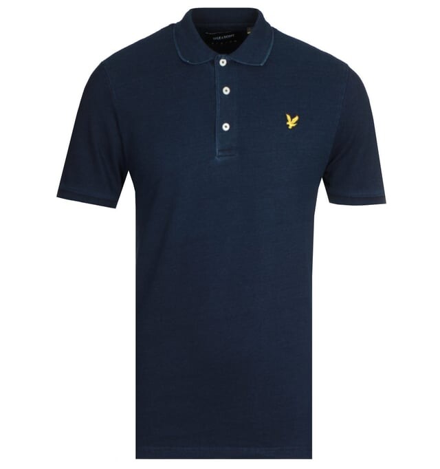 

Рубашка-Поло цвета индиго Lyle & Scott, синий