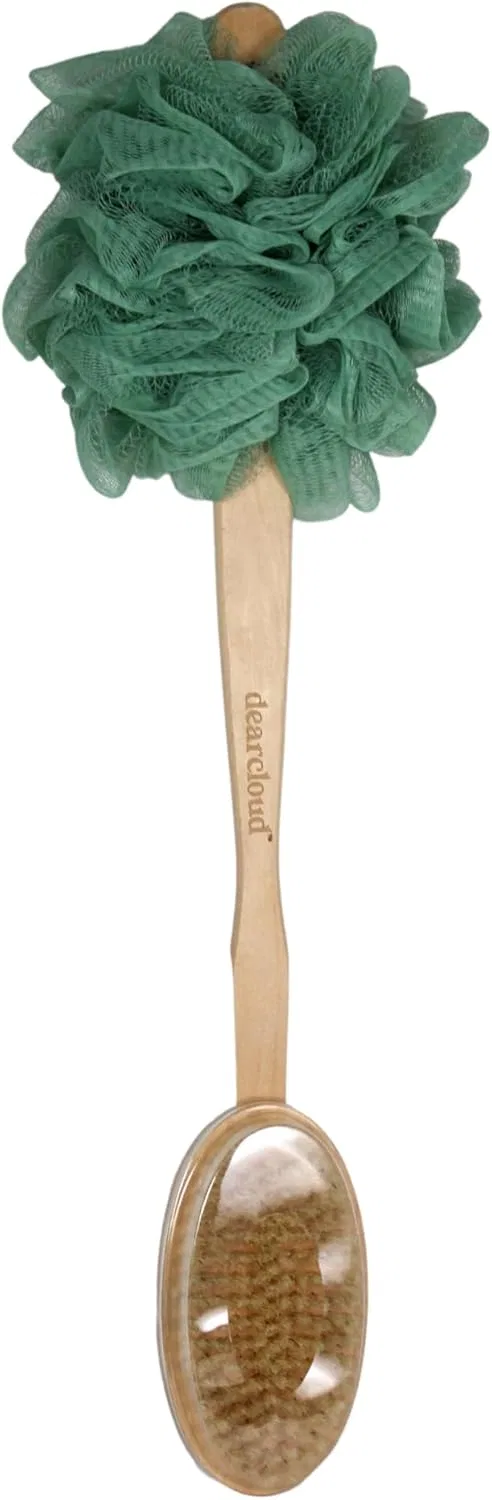 2-in-1 Total Renewal Spa Luffa-Bürste, dearcloud, Salbei
