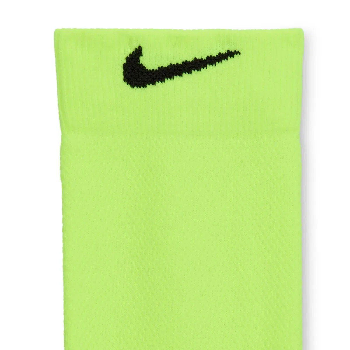 Мужские беговые носки средней высоты с поддержкой свода стопы Nike, Volt/Black/Black — фото 4