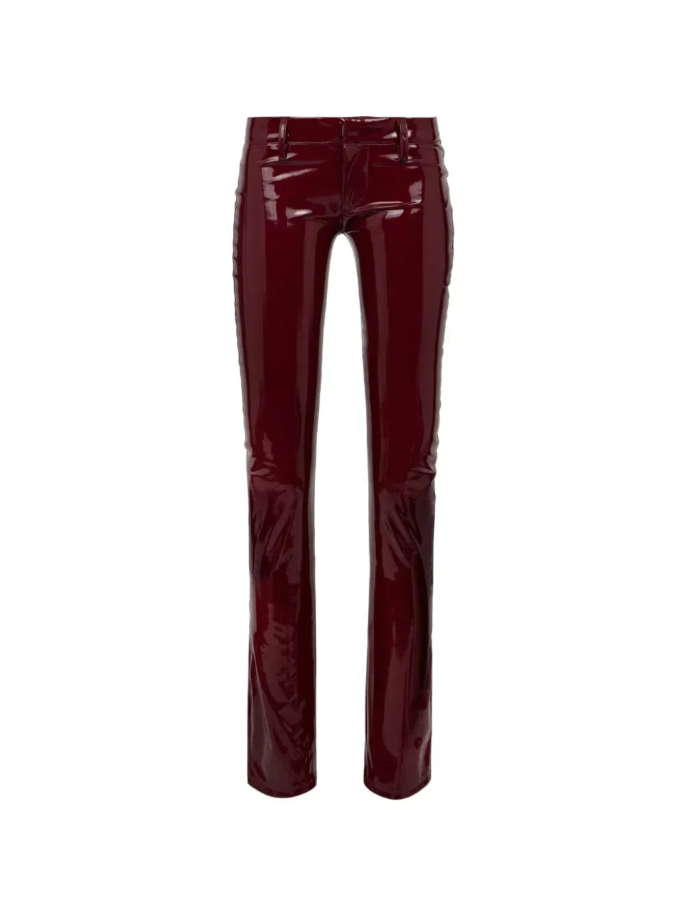 Глянцевые брюки DSQUARED2, красный