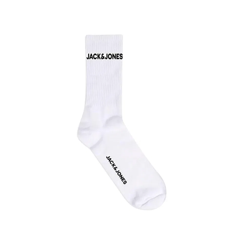 Носки теннисные 5 пар Jack & Jones, белый — фото 2