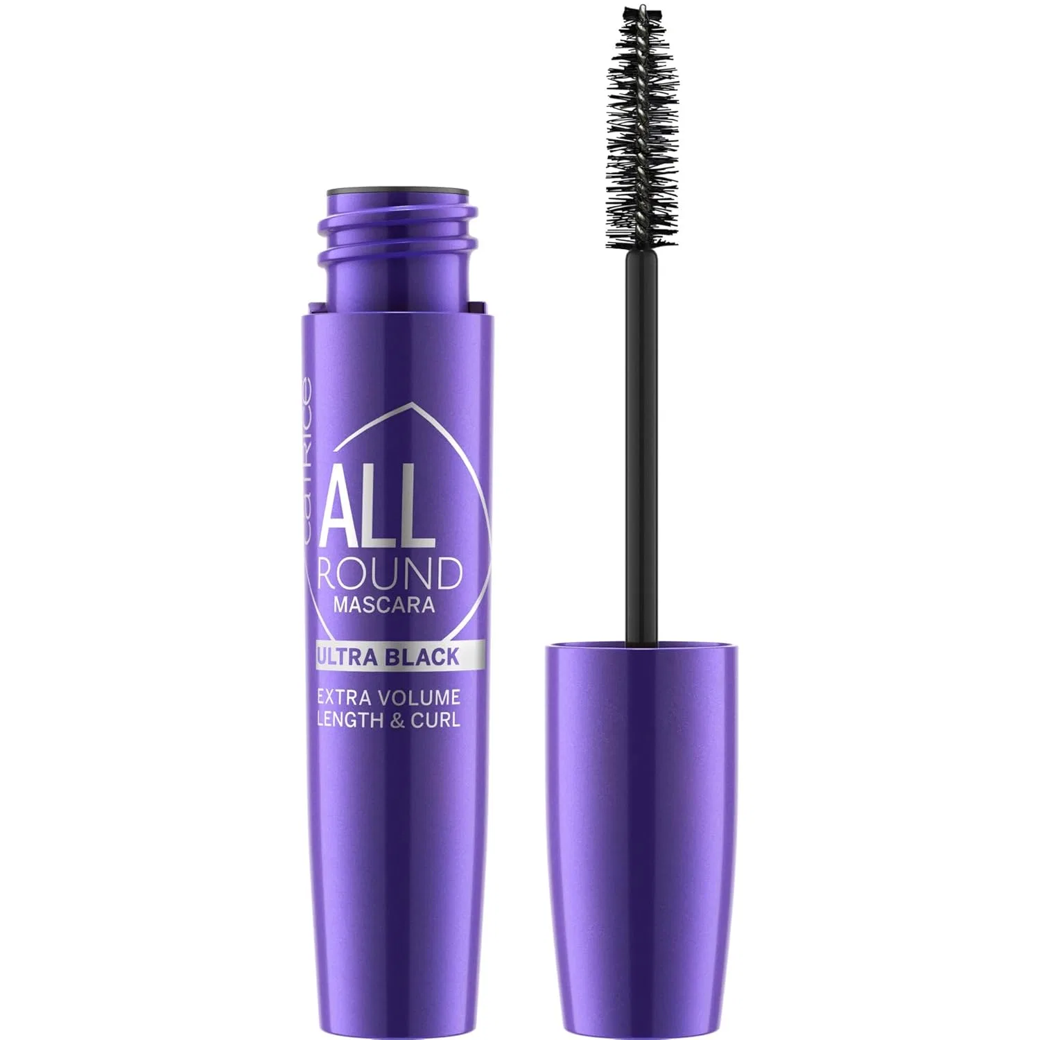 Тушь для ресниц Allround Mascara Ultra Black CATRICE, 11 мл, Intense Black — фото 2