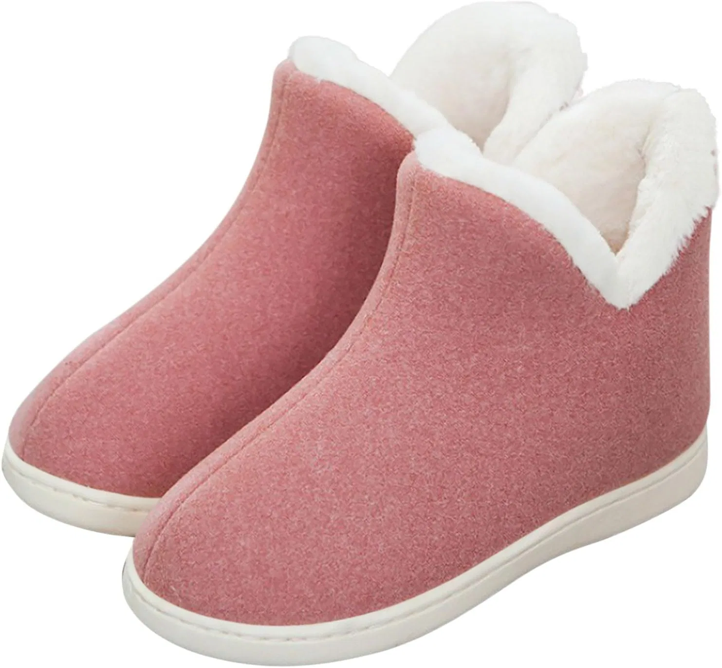 Детские зимние сапоги для девочек с меховой подкладкой и бантом SHOPESSA, Pink