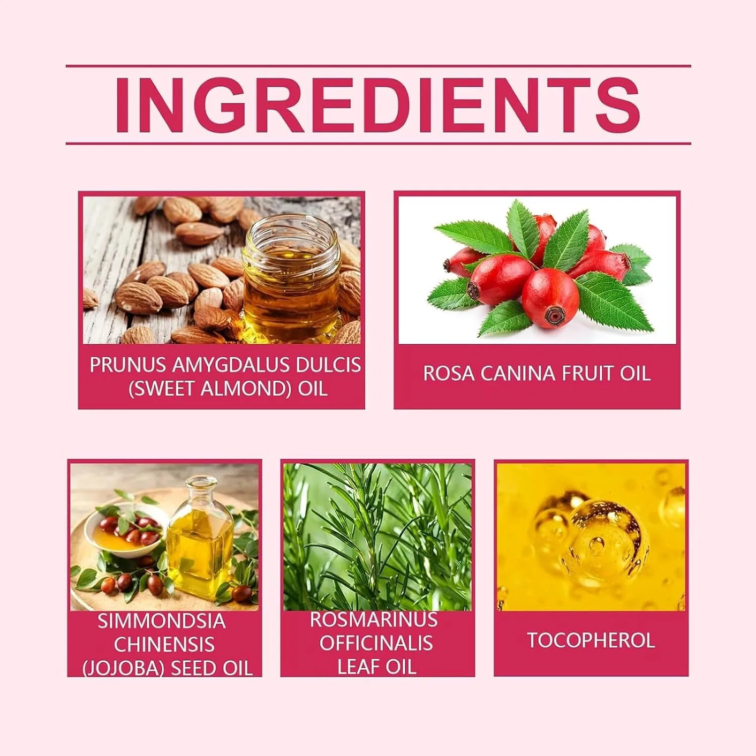 Масло для лица с шиповником, LXYDJPW, 30 мл, Anti-Aging Night Serum — фото 3