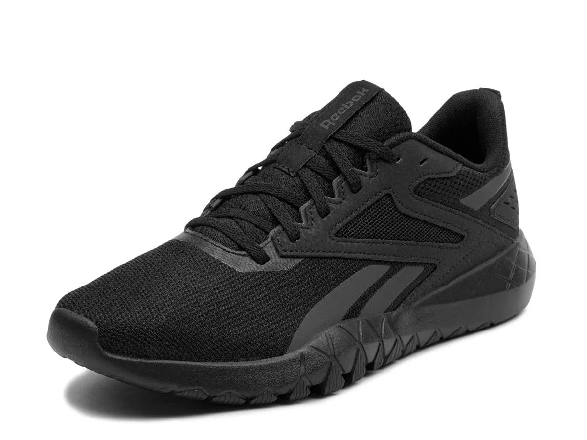Детские кроссовки для мальчиков с монограм-дизайном Flexagon Energy Tr 4 Reebok, Black — фото 2