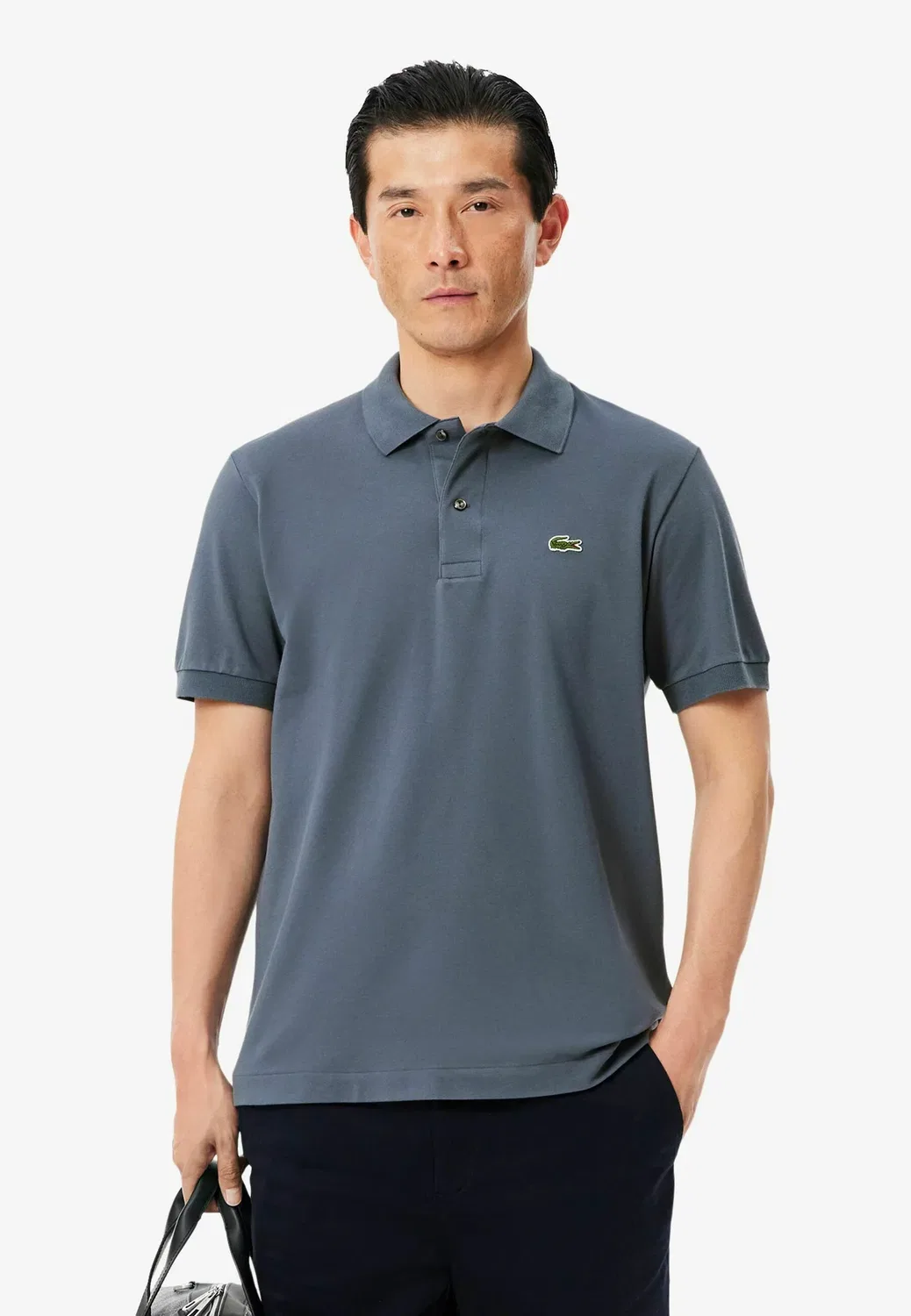 Мужская рубашка поло с коротким рукавом Lacoste, Gris-Ez