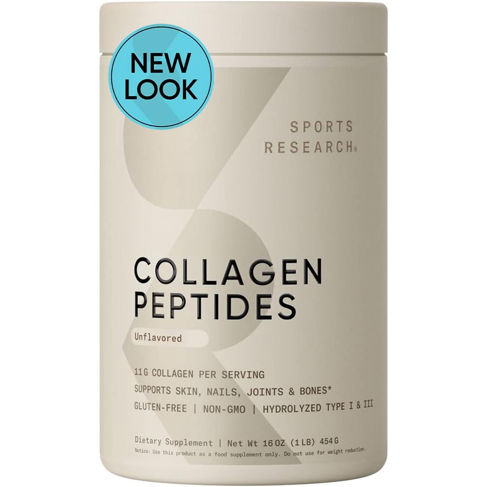

Коллаген Sports Research Peptides, 454 гр