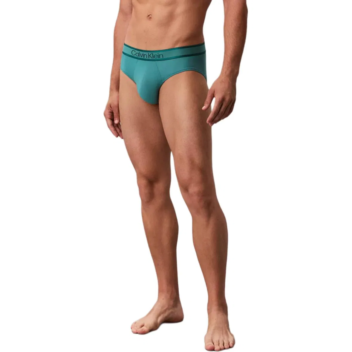 Мужские трусы-слипы Calvin Klein, Cyan