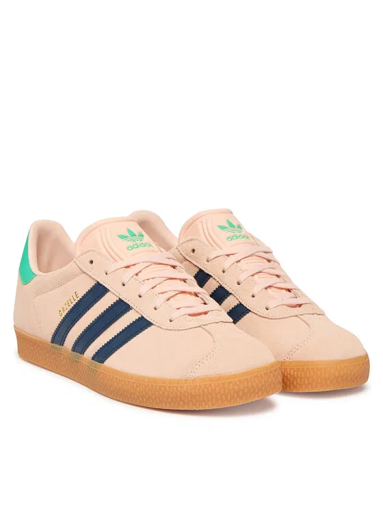 Кроссовки Gazelle Adidas, розовый — фото 2