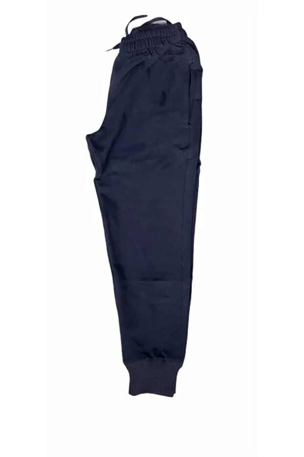 Детские спортивные штаны для девочек с эластичным манжетом Nacar, Navy Blue — фото 2