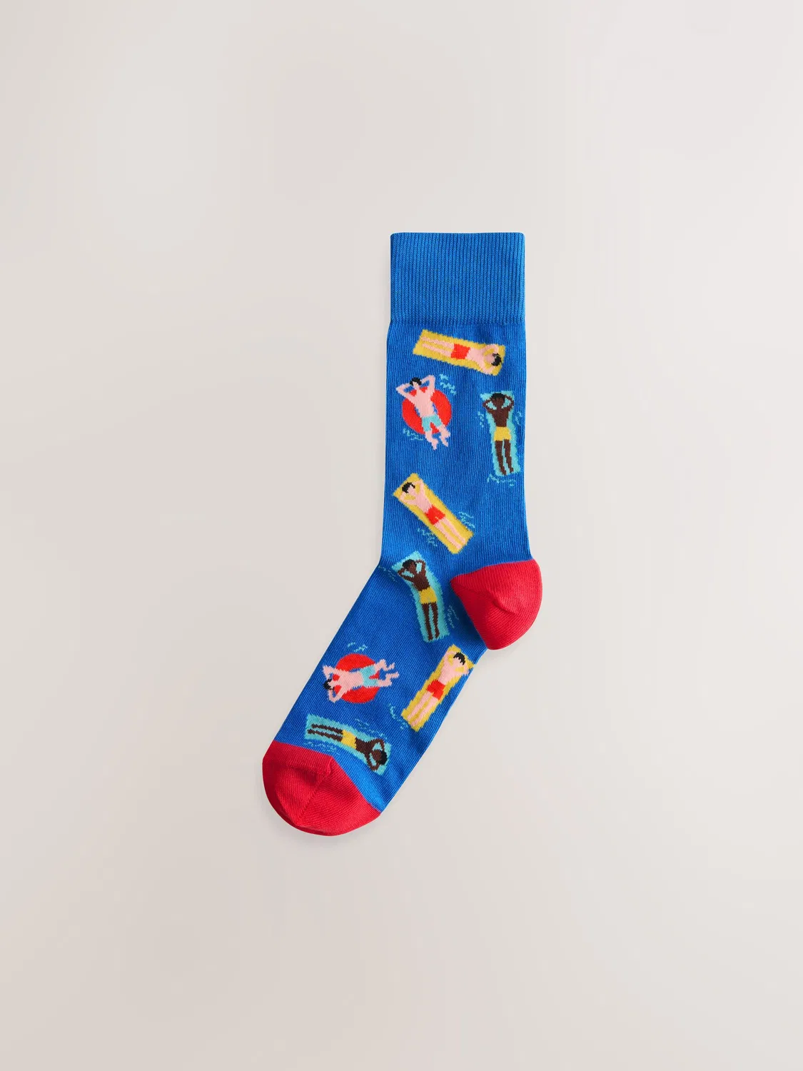 Носки, 5 пар, Pattern Socks Next, синие/желтые/розовые — фото 2