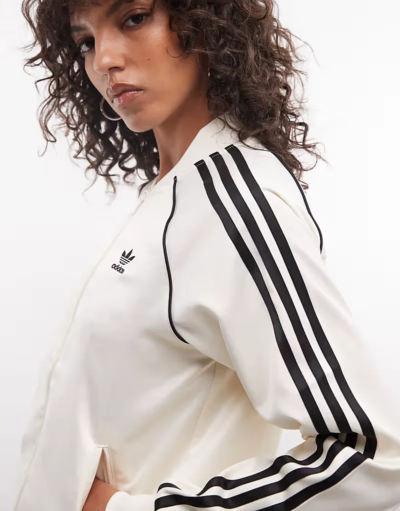 Спортивная куртка Adidas Originals Adicolor, белый — фото 2