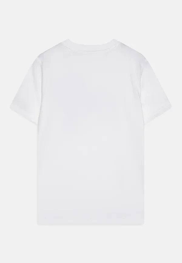 Футболка хлопковая Logo tee unisex Puma, white, белый — фото 2