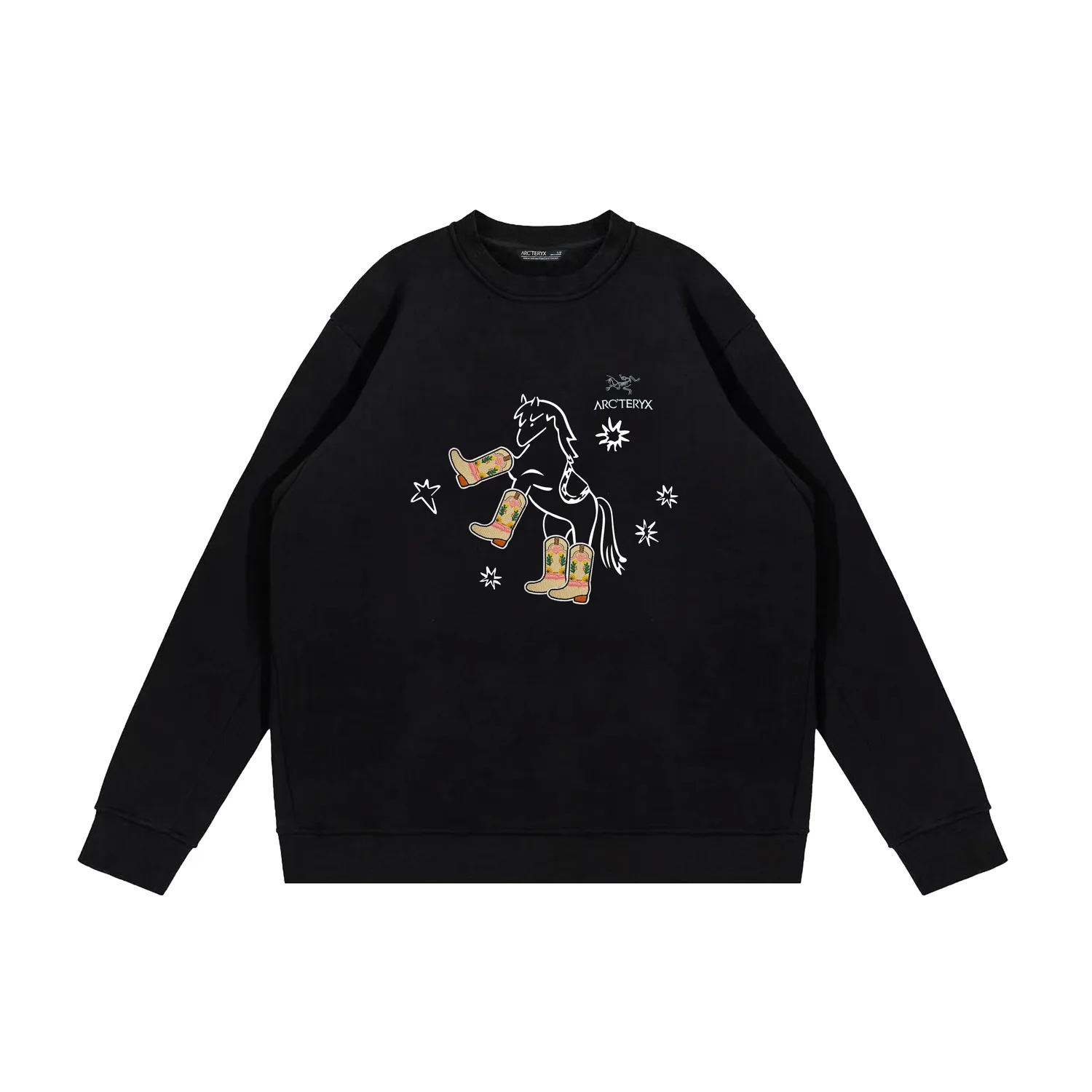 Свитшот Emblem Unisex Arcteryx, черный